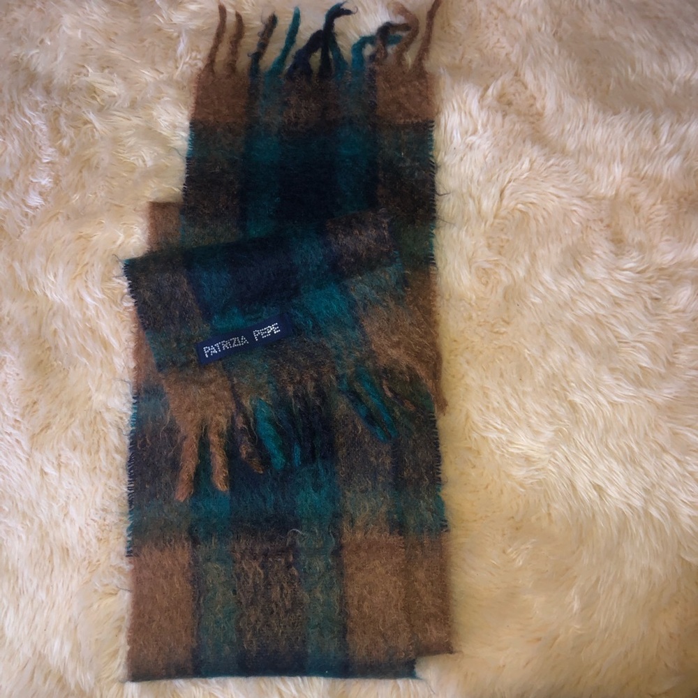 Patrizia Pepe Genuine Mohair And Wool Scarf